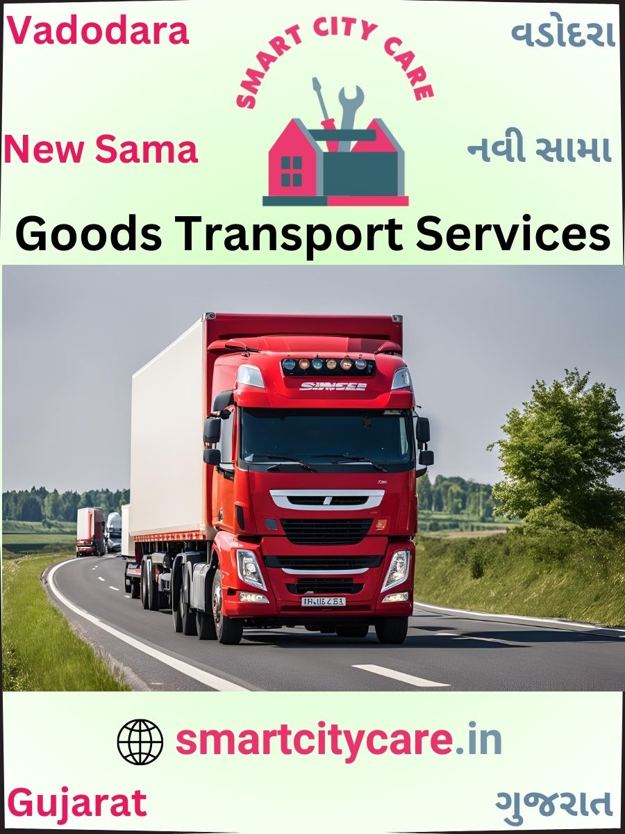 Affordable goods transport in New Sama, Vadodara
