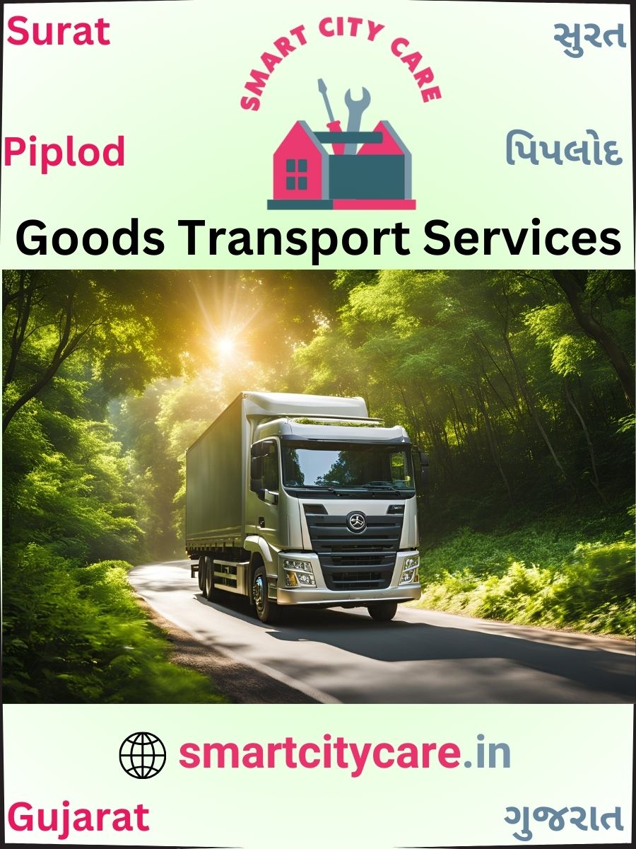 Affordable goods transport in Piplod, Surat