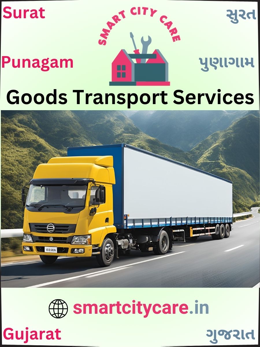 Affordable goods transport in Punagam, Surat