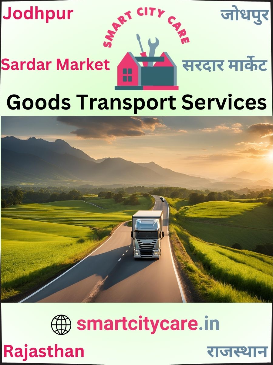 Affordable goods transport in Sardar Market, Jodhpur