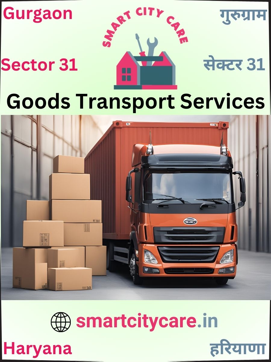 Expert Goods Transport in Sector 31 for All Business Needs