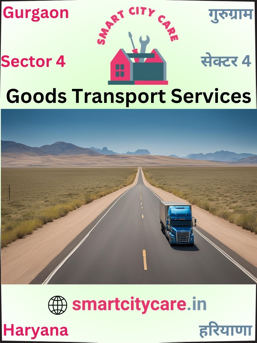 Affordable goods transport in Sector 4, Gurgaon