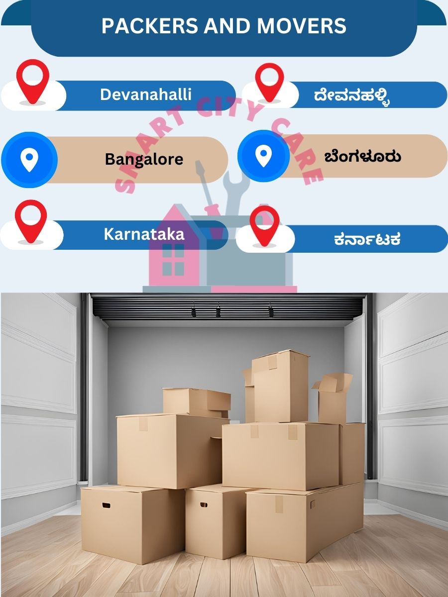 Packing and moving services in Devanahalli, Bangalore