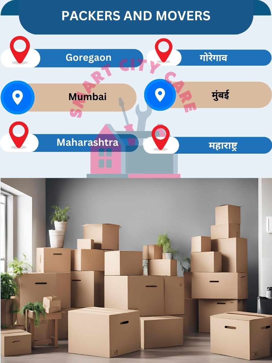 Packing and moving services in Goregaon, Mumbai