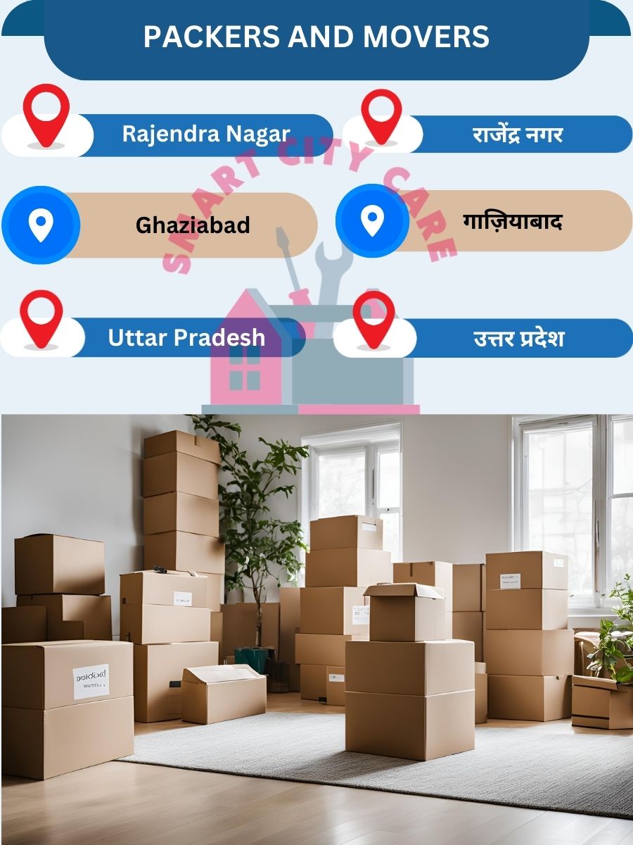 Packing and moving services in Rajendra Nagar, Ghaziabad