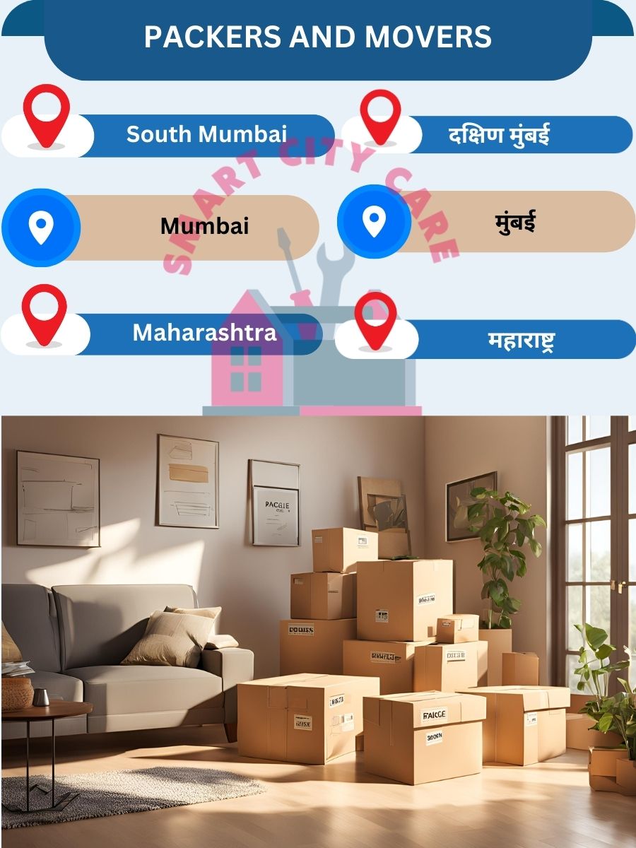 Packing and moving services in South Mumbai, Mumbai