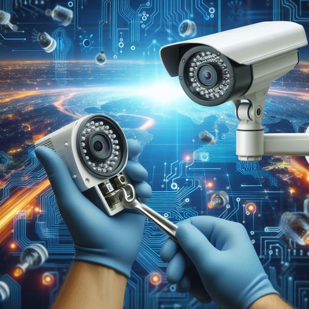 cctv and security system installation in Noida