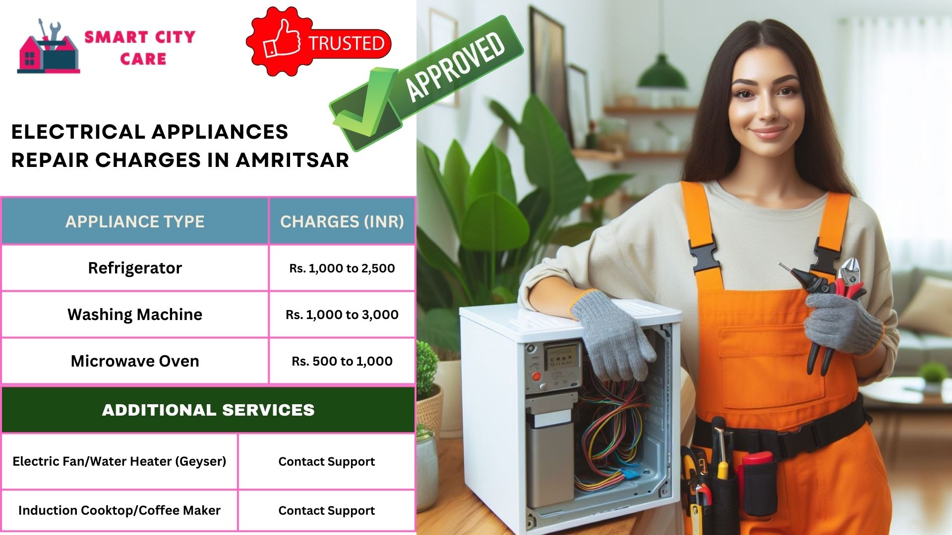 Appliance Service Provider in Amritsar