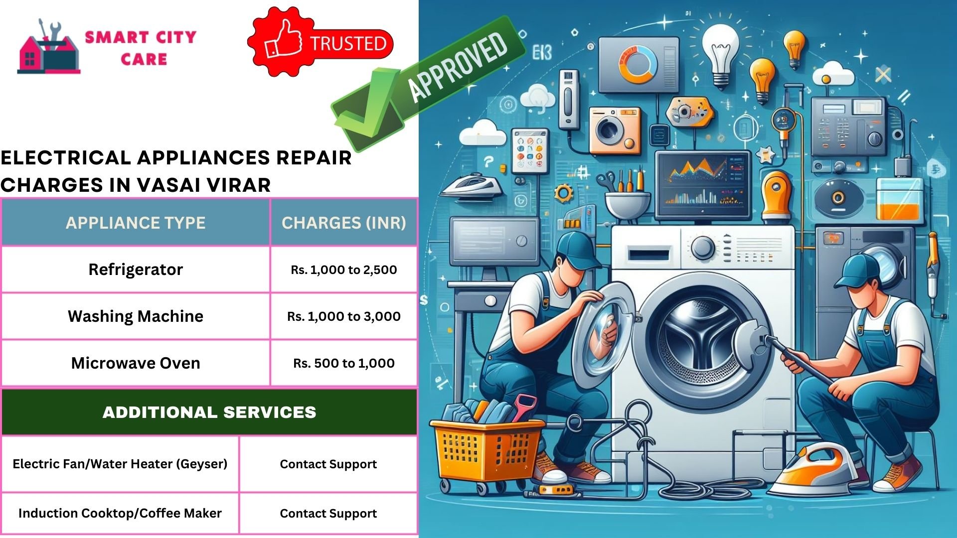 Appliance Service Provider in Vasai virar