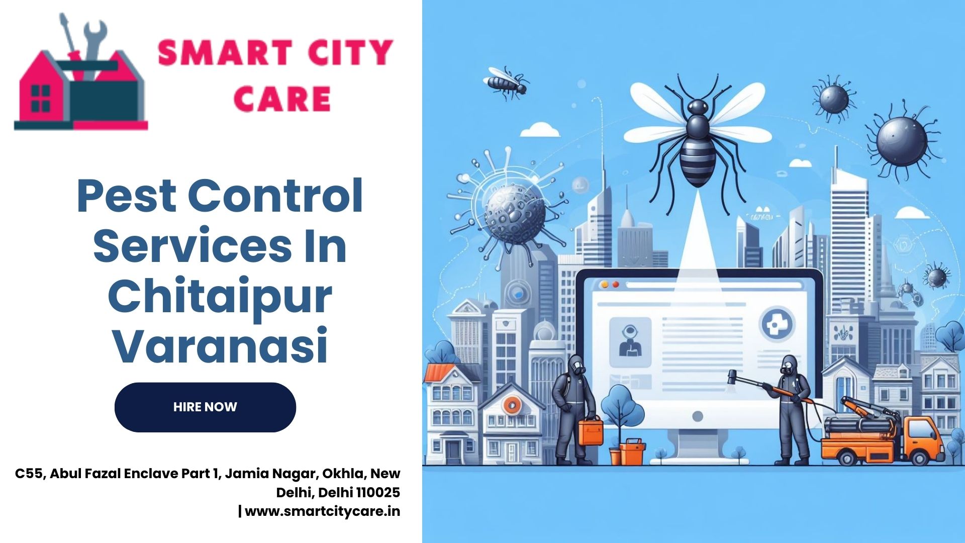 Pest Control Services Charges in Varanasi ,Varanasi